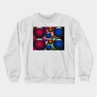 Shiny Buttons Crewneck Sweatshirt